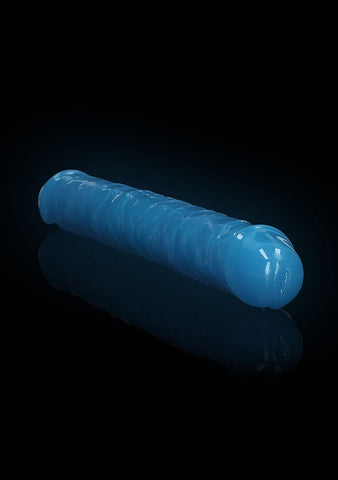 Glow in the Dark Neon Double Dong 12 Inch by Shots Toys - Double Ender