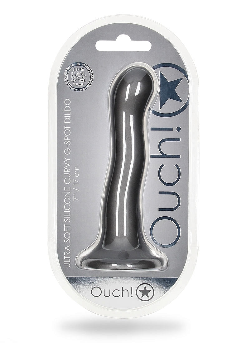Shots Toys Ultra Soft Silicone Curvy G-Spot Dildo 17 cm - Non-Realistic Dildos