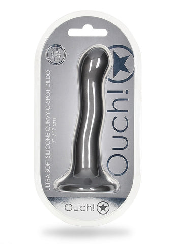 Ultra Soft Silicone Curvy G-Spot Dildo by Shots Toys - Non-Realistic Dildos
