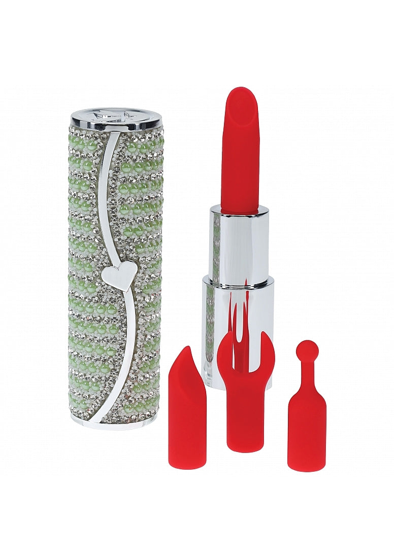Shots Loveline Candy 10 Functions Lipstick Vibrator - Personal Massagers