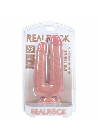 RealRock Ultra Realistic Skin Double Trouble Dildo 7 - Realistic Dildos