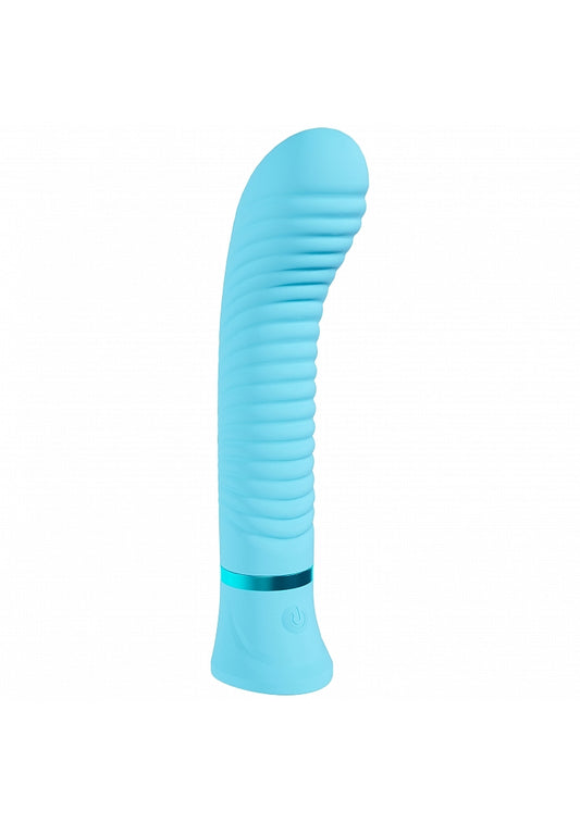 Loveline Divine 10 Functions Ribbed G-spot Vibrator - G-Spot Vibrators