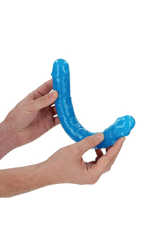 Glow in the Dark Neon Double Dong 12 Inch by Shots Toys - Double Ender