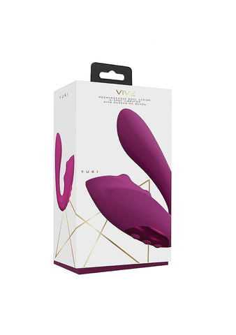 Vive Yuki Dual G-Spot Silicone Vibrator by Shots Toys - G-Spot Vibrators