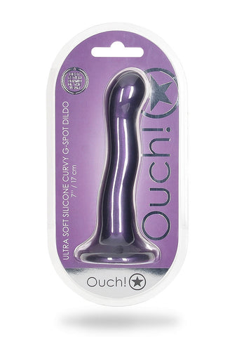 Ultra Soft Silicone Curvy G-Spot Dildo by Shots Toys - Non-Realistic Dildos