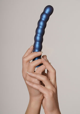 Beaded Suction Cup G-Spot Dildo by Shots Toys - Non-Realistic Dildos