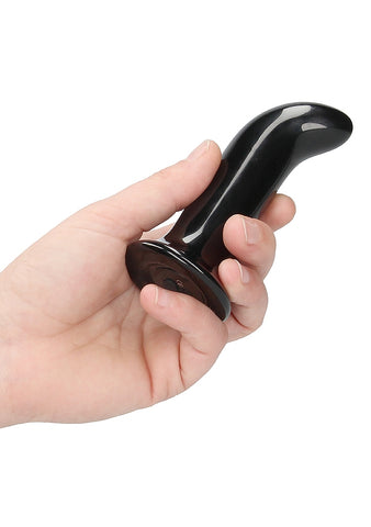 Prickly Rechargeable 10 Functions Glass Vibrator - Glass Sex Toys