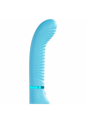 Loveline Divine 10 Functions Ribbed G-spot Vibrator - G-Spot Vibrators