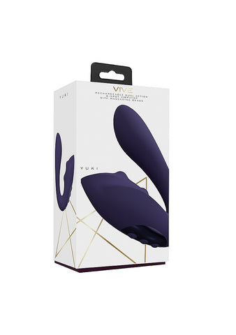 Vive Yuki Dual G-Spot Silicone Vibrator by Shots Toys - G-Spot Vibrators