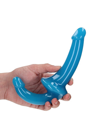 Strapless Strap On Glow in the Dark Neon Dildo - Realistic Dildos
