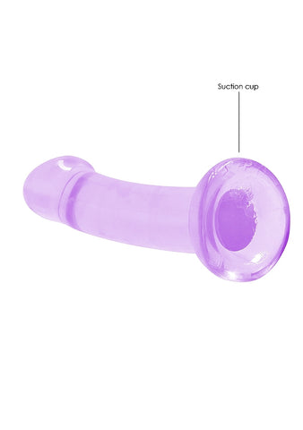 REALROCK Non Realistic Dildo With Suction Cup Dong Pink - Non-Realistic Dildos