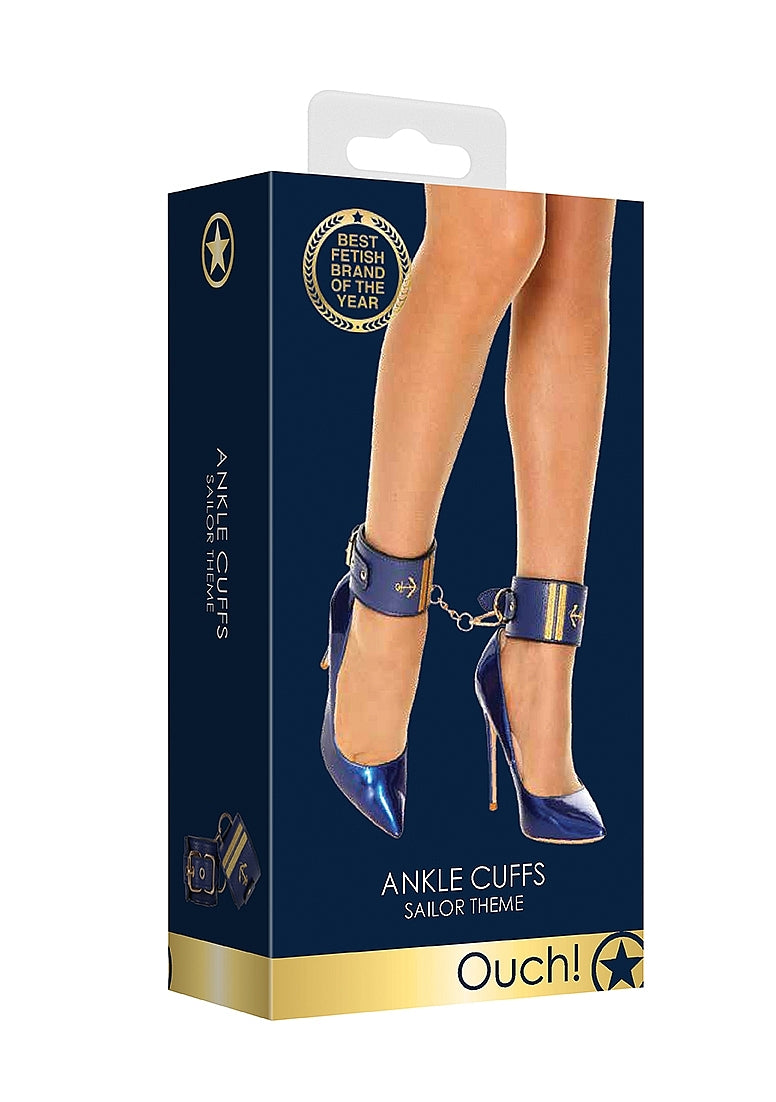 Shots Toys Sailor Theme Bondage Ankle Cuffs - Cuffs And Restraints