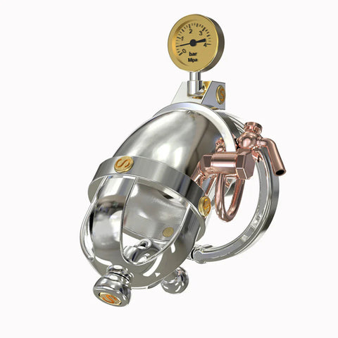 Steampunk male chastity device cock cage by BDStyle - Male Chastity