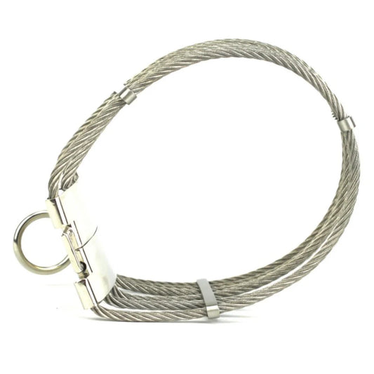 Steel Wire Bondage Play Neck Collars