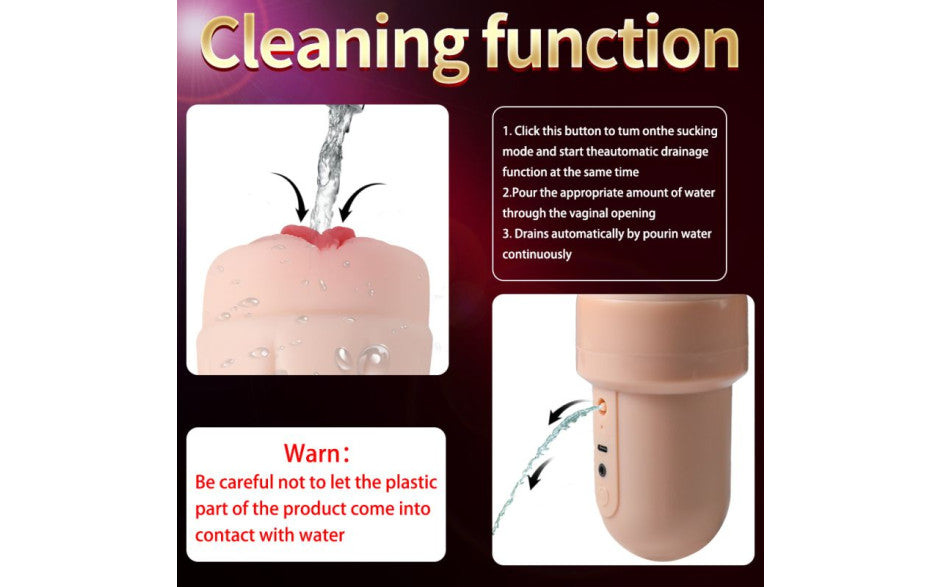 Xise Suctroker Dual Density Vibrating Vaginal Masturbator V3 - Masturbators and Strokers
