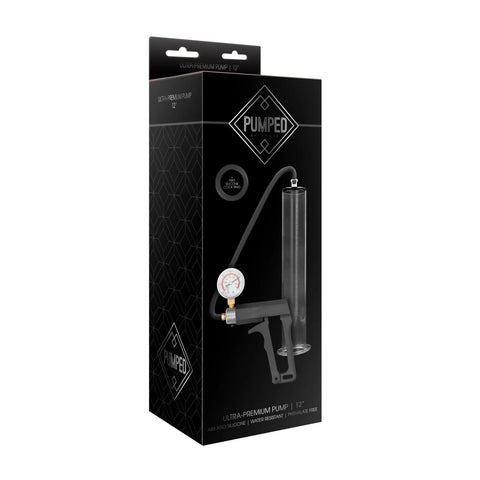 Pumped Ultra- Wide Penis Pump by Shots Toys - Penis Pumps And Stretchers