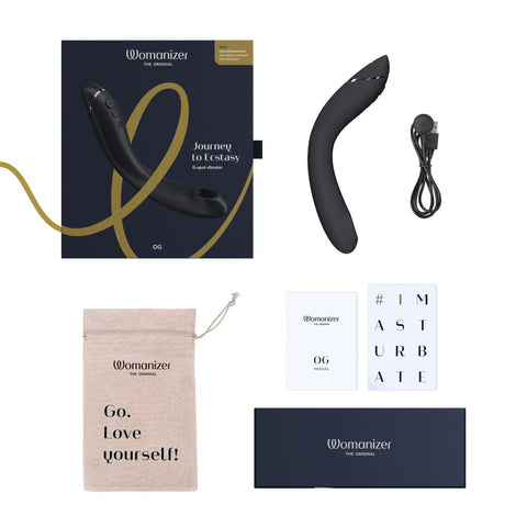 Womanizer OG Pleasure Air G-spot Vibrator by Lovehoney - G-Spot Vibrators