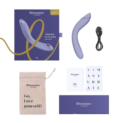 Womanizer OG Pleasure Air G-spot Vibrator by Lovehoney - G-Spot Vibrators