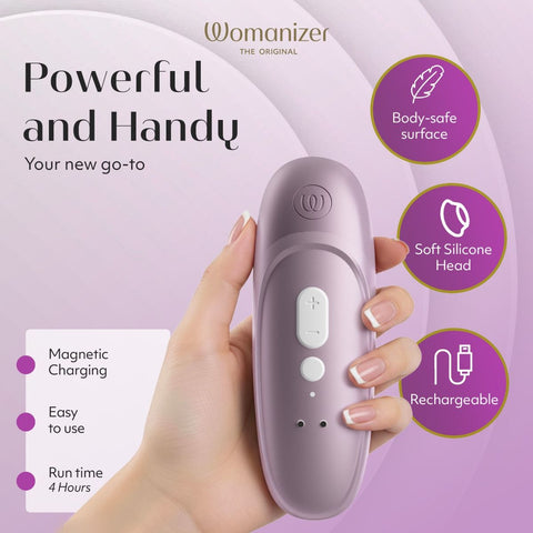Womanizer Pro Air Pulse Clitoral Massager by Lovehoney - Clit Ticklers and Pulsators
