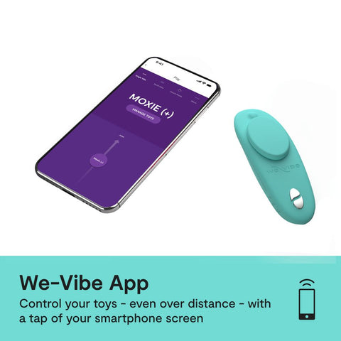 We-Vibe Moxie+ Wearable Clitoral Stimulator by Lovehoney - Clit Ticklers and Pulsators