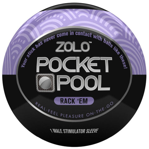 Zolo Pocket Pool Rack Em Masturbator by Xgen Products - Masturbators and Strokers