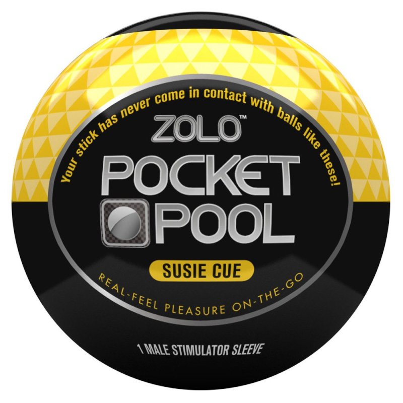 Zolo Pocket Pool Single Susie Cue - - Masturbators and Strokers