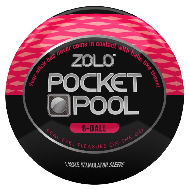 Zolo Pocket Pool Single 8-Ball - - Masturbators and Strokers