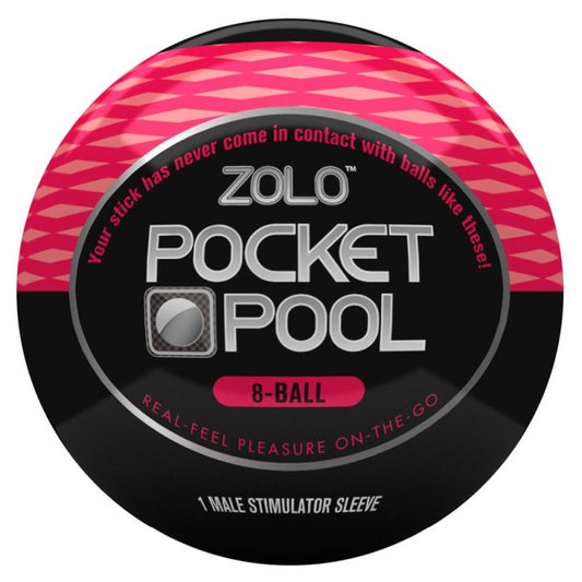 Zolo Pocket Pool Single 8-Ball - - Masturbators and Strokers