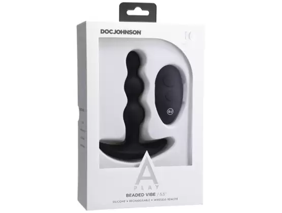 A-Play SHAKER Rechargeable Silicone Anal Plug with Remote