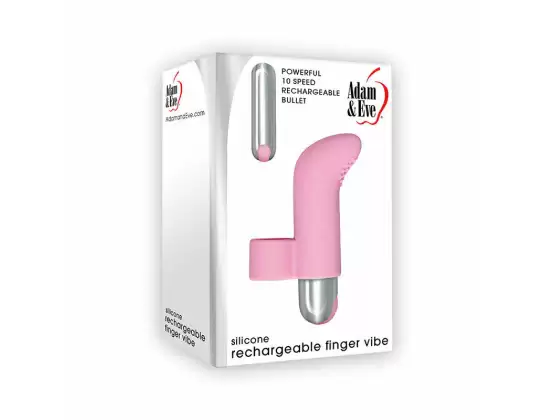 Adam & Eve Silicone Rechargeable Finger Vibe
