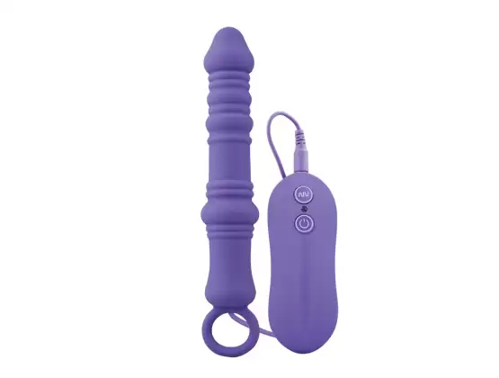 Aphrodisia Dutch Cannon Vibrating Anal Plug Purple