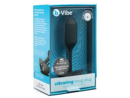 b-Vibe Vibrating Snug Plug Medium