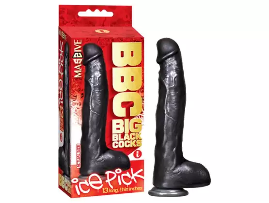 BBC - Big Black Cock - Ice Pick 13 Inch