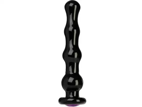 Black Rose Crystal Butt Plug Unique