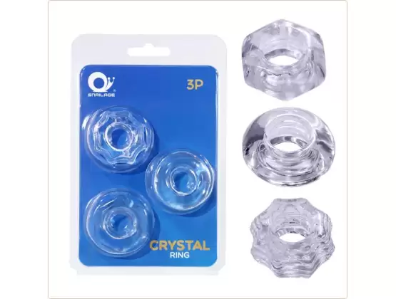 Crystal Cock Ring Set