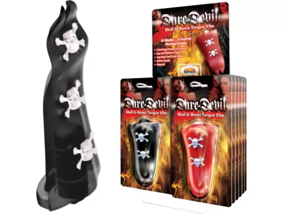 Devil Skull and Bones Tongue Vibe