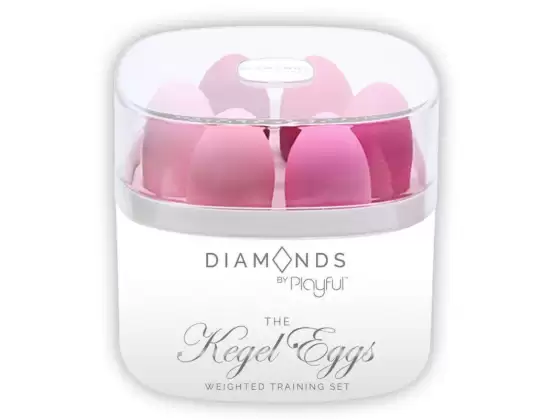 Diamonds by Playful The Kegel Eggs Weighted Training Set