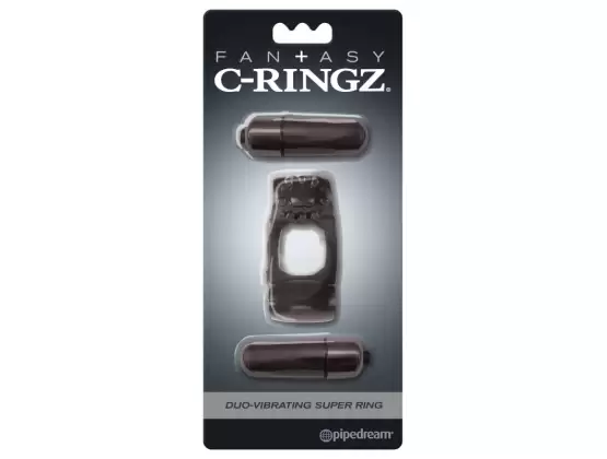 Fantasy C-Ringz Duo-Vibrating Super Ring