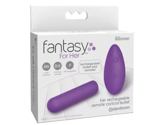 Fantasy for Her Her Rechargeable Remote Control Bullet