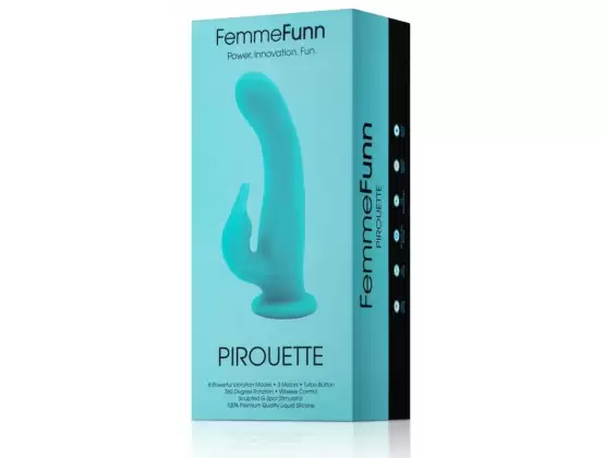 FemmeFunn Pirouette Rotating Wireless Rabbit Vibrator
