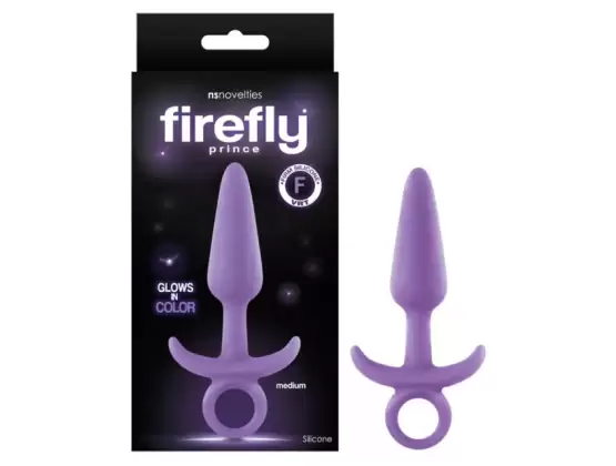Firefly Prince Medium Butt Plug with Ring Pull