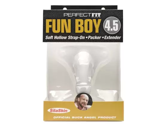Perfect Fit Fun Boy 4.5 Inch Soft Hollow Strap-On