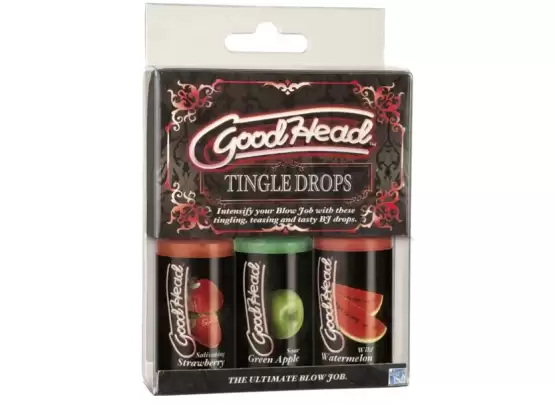 GoodHead Tingle Drops - 3-Pack
