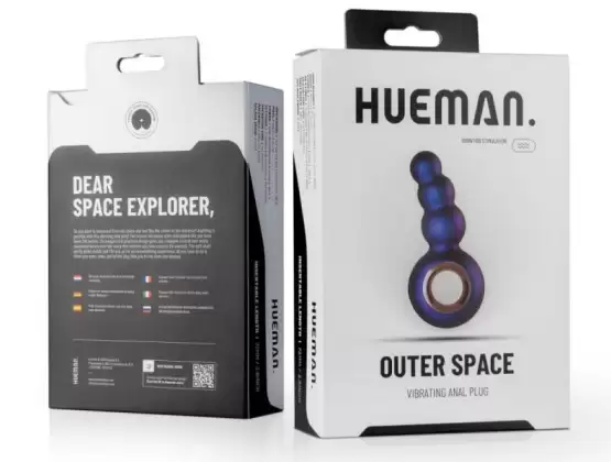 Hueman Outer Space Vibrating Anal Plug