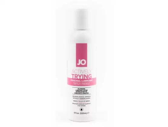 Jo Actively Trying Lubricant 4 Oz / 120 Ml (T)