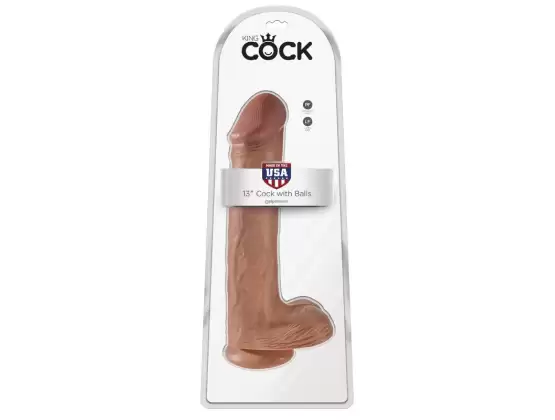 King Cock 13 Inch Cock with Balls