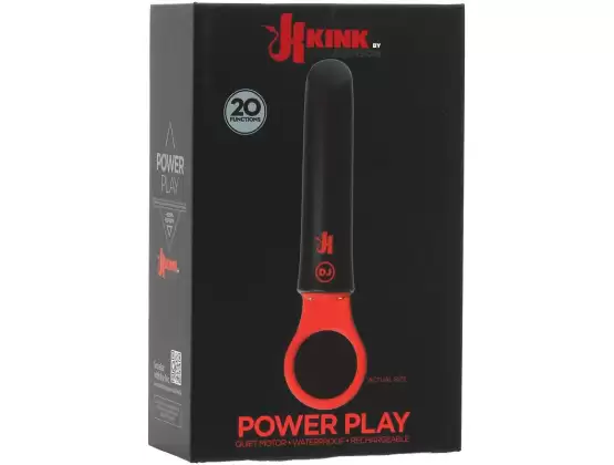 Kink Power Play with Silicone Grip Ring