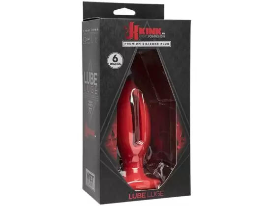 Kink Wet Works Lube Luge Premium Silicone 6 Inch