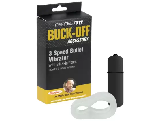 Perfect Fit Buck-Off 3 Speed Bullet Vibrator