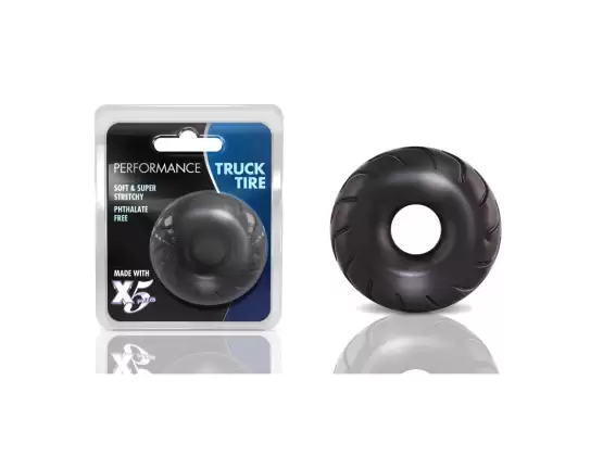 Performance Truck Tire Stretchy Cock Ring - Black